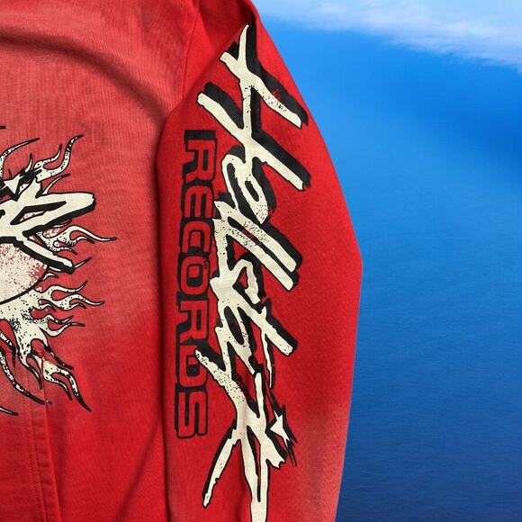 Men's Red Hellstar Hoodie - Picture 5 of 6
